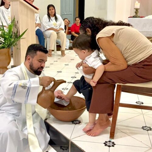 IAM: Pe. Vagner na lavação de pés